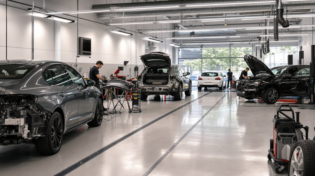 No.1 Collision repair facility